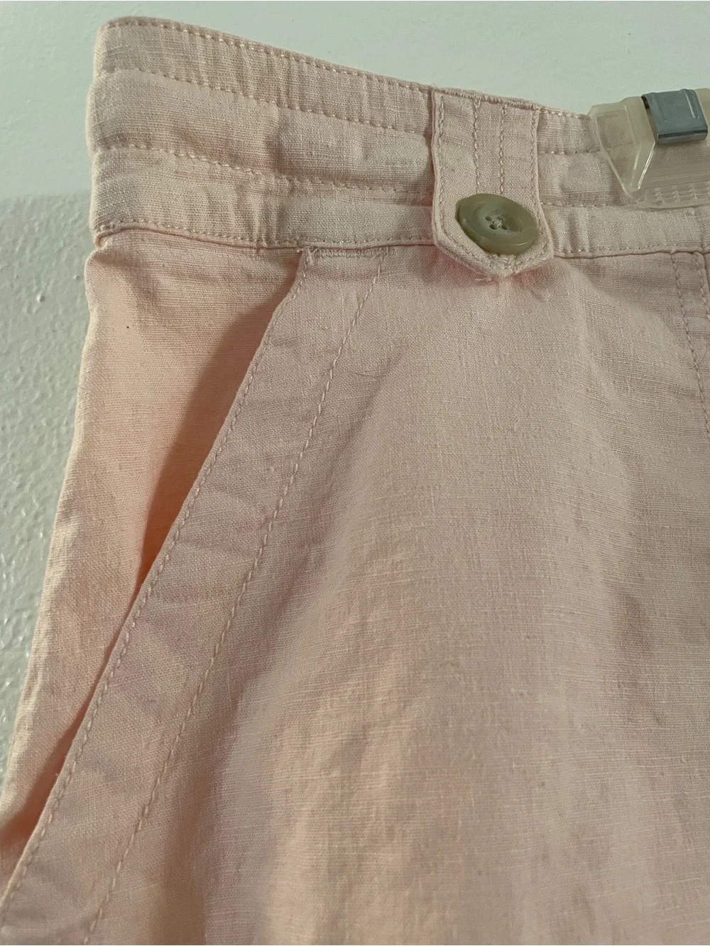 Torrid Pink Linen Shorts
